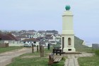 the meridian monument in Peacehaven