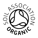 Logo of the Soil Association showing Louvain Organic Nursery have been certified organic.